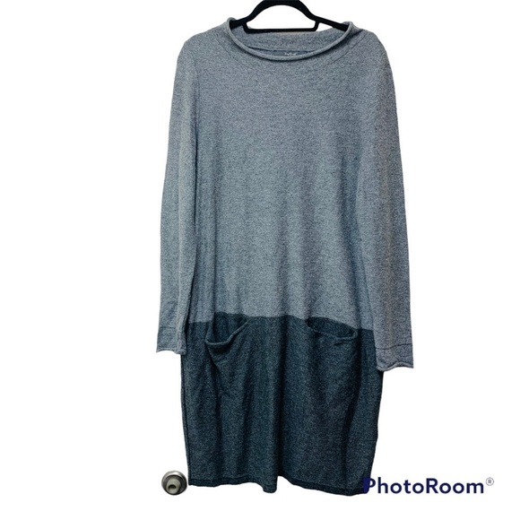 Backstage Sweaters - Backstage Colorblock Sweater Dress
